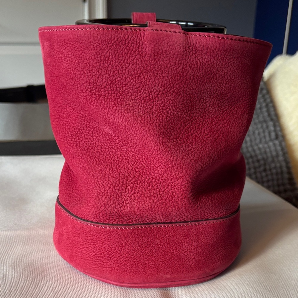 Classic Simon Miller Red Suede Bonsai Bag